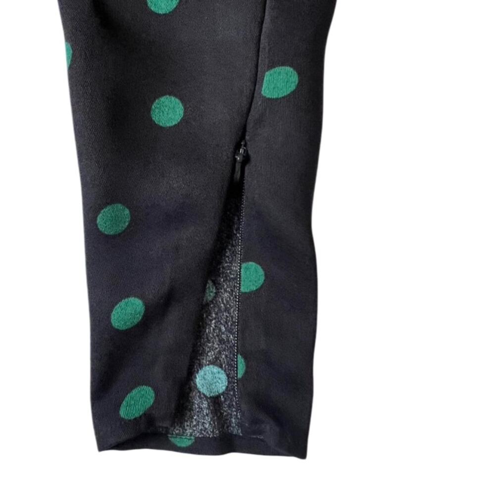 & OTHER STORIES Black fitted polka dot dress Long Sleeve Midi Size 8 - Picture 12 of 12